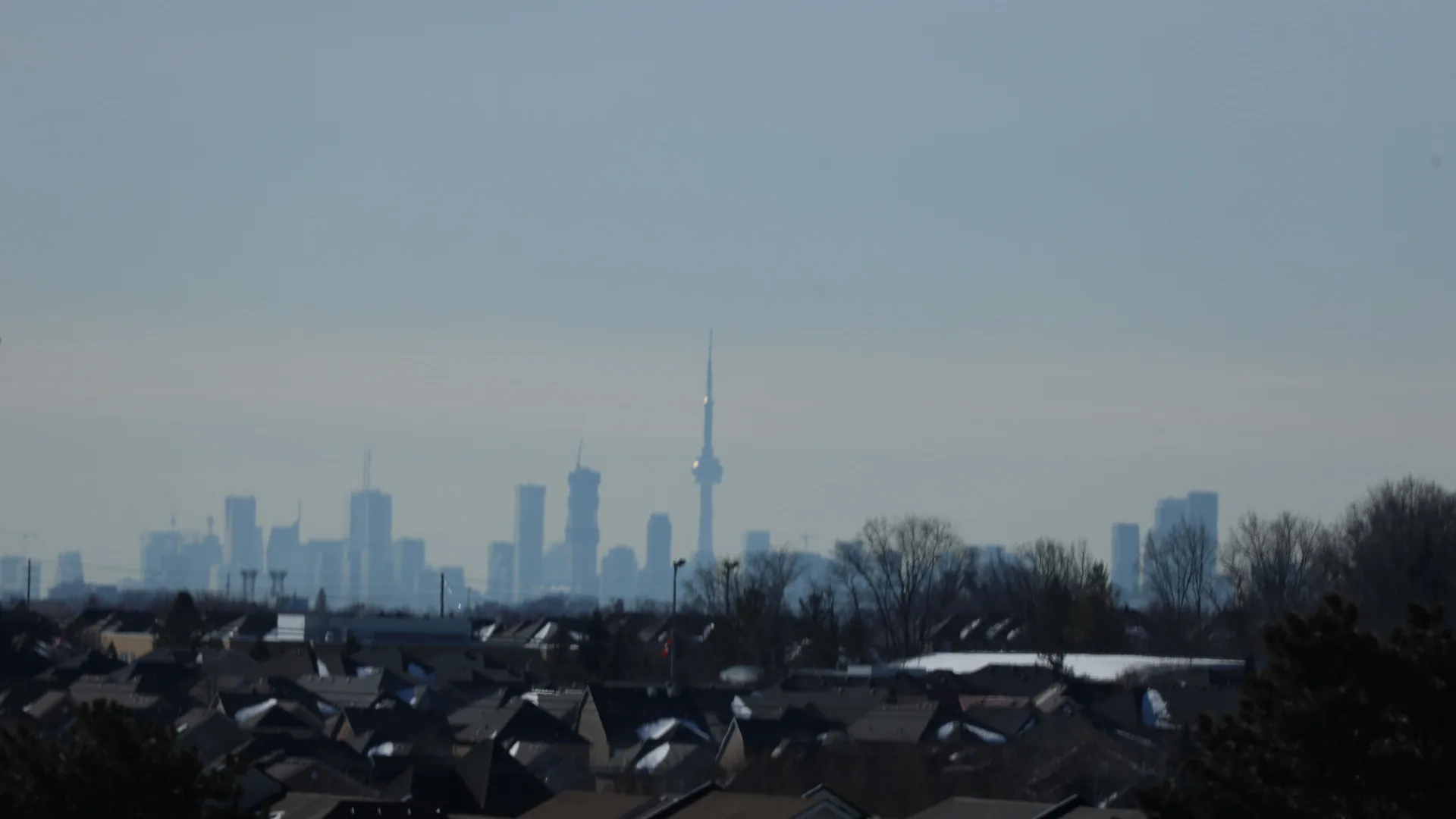 Skyline de Toronto avec la Tour CN