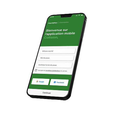 Applications mobiles industrielles illustration